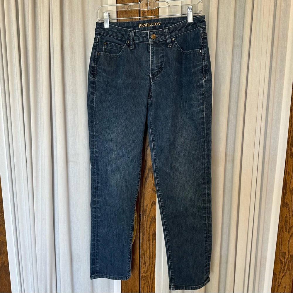 Pendleton Classic Medium Wash 5-Pocket Jeans - image 7